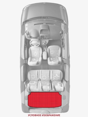 ЭВА коврики «Queen Lux» багажник для Honda Legend (KA9)